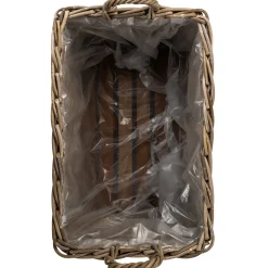 Homeville Kurv aflang med hjul 68x42x45cm