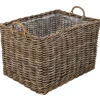 Homeville Kurv aflang med hjul 82x57x52cm