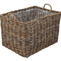 Homeville Kurv aflang med hjul 82x57x52cm
