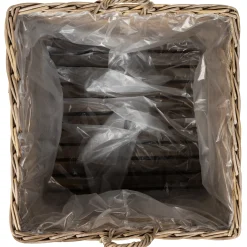 Homeville Kurv firkantet med hjul 68x68x52cm