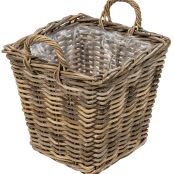 Homeville Kurv firkantet med håndtag 37x37x35cm