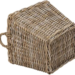 Homeville Kurv firkantet med håndtag 45x45x38cm