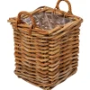 Homeville Kurv firkantet med håndtag 36x36x40cm