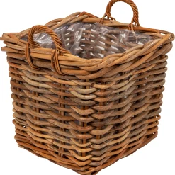 Homeville Kurv firkantet med håndtag 48x48x45cm