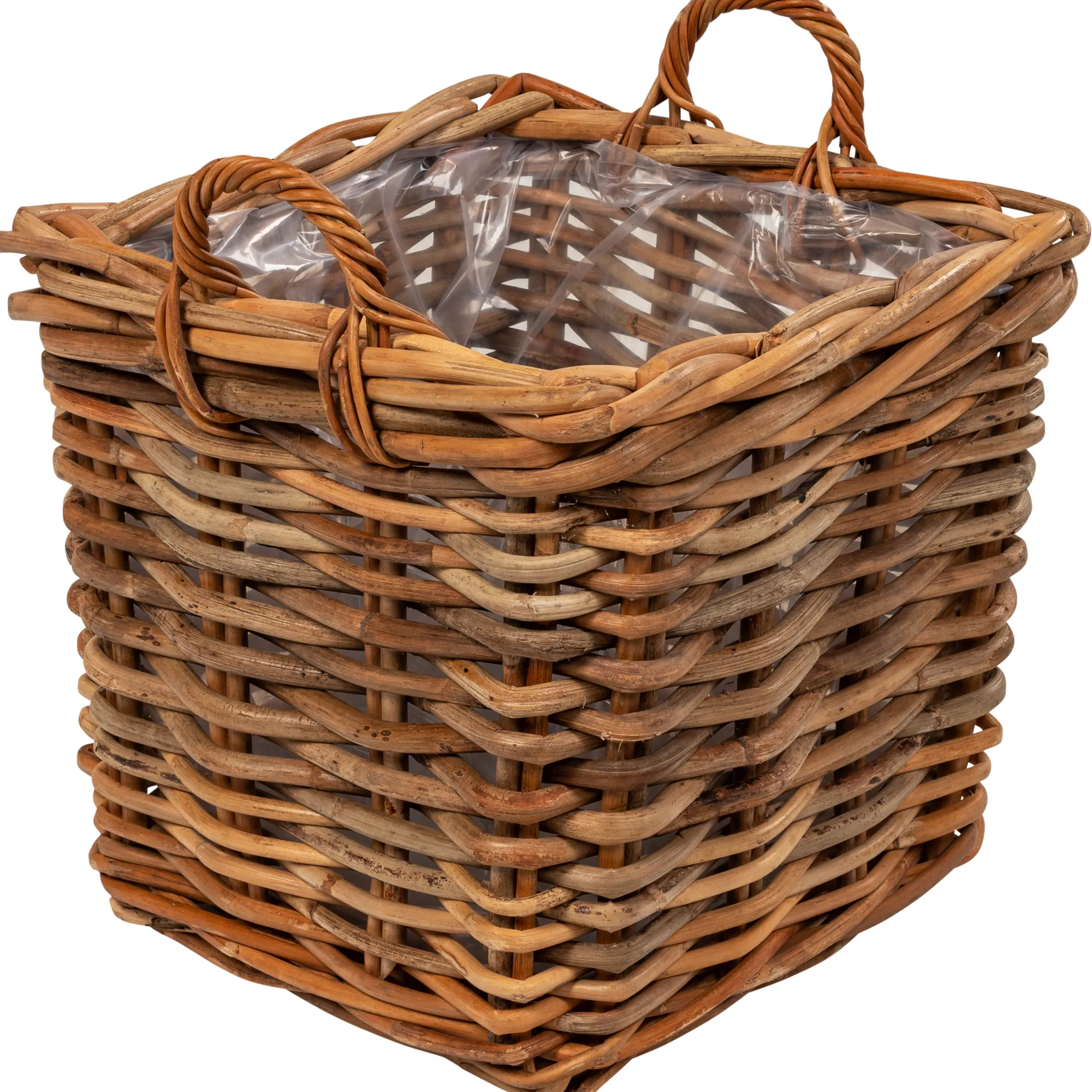 Homeville Kurv firkantet med håndtag 48x48x45cm