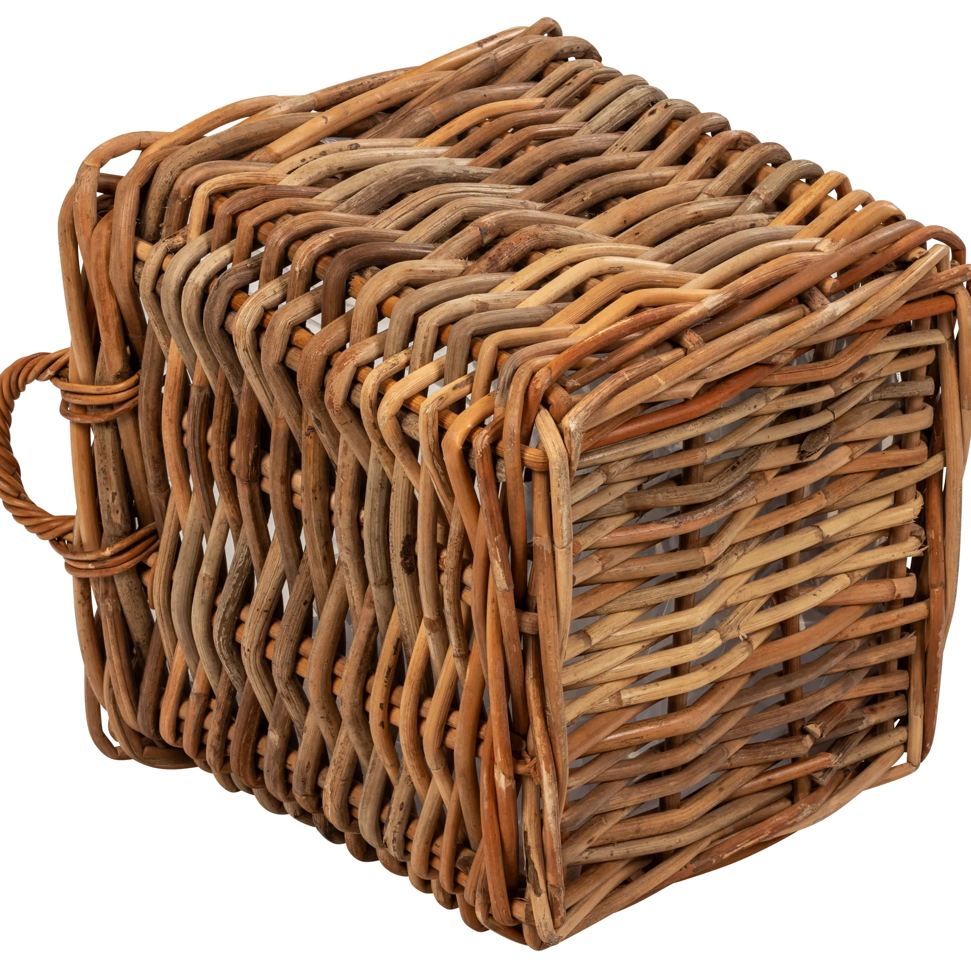 Homeville Kurv firkantet med håndtag 48x48x45cm