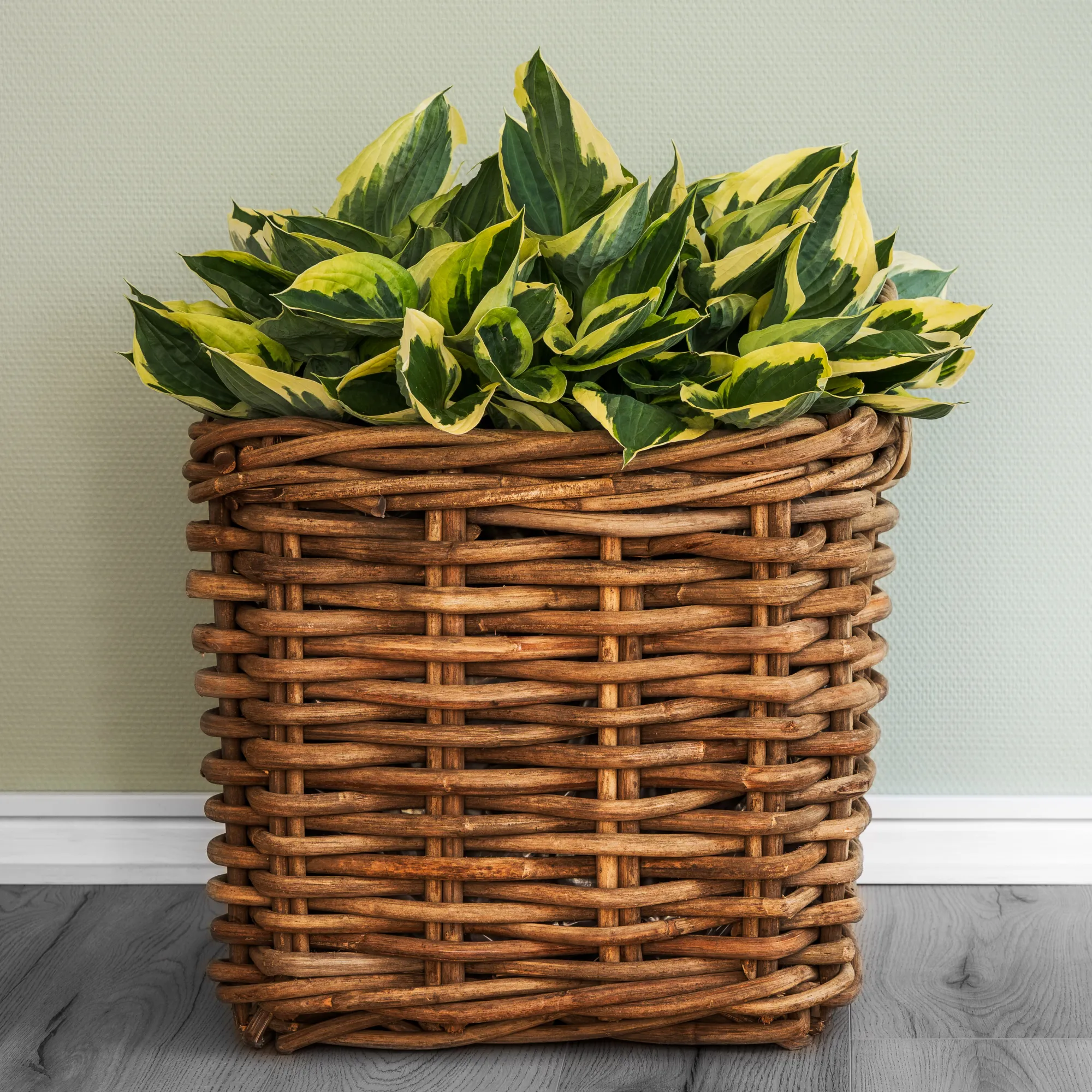 Homeville Kurv firkantet med håndtag 48x48x45cm