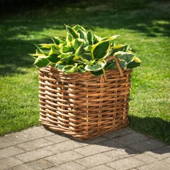 Homeville Kurv firkantet med håndtag 48x48x45cm