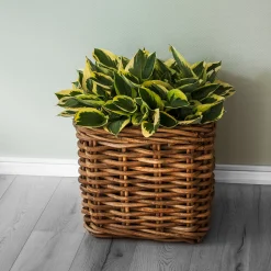 Homeville Kurv firkantet med håndtag 48x48x45cm