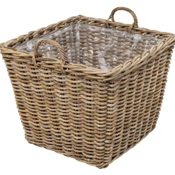 Homeville Kurv firkantet med håndtag 65x65x55cm