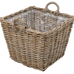 Homeville Kurv firkantet med håndtag 55x55x45cm