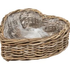 Homeville Kurv hjerteformet 33x35x10cm