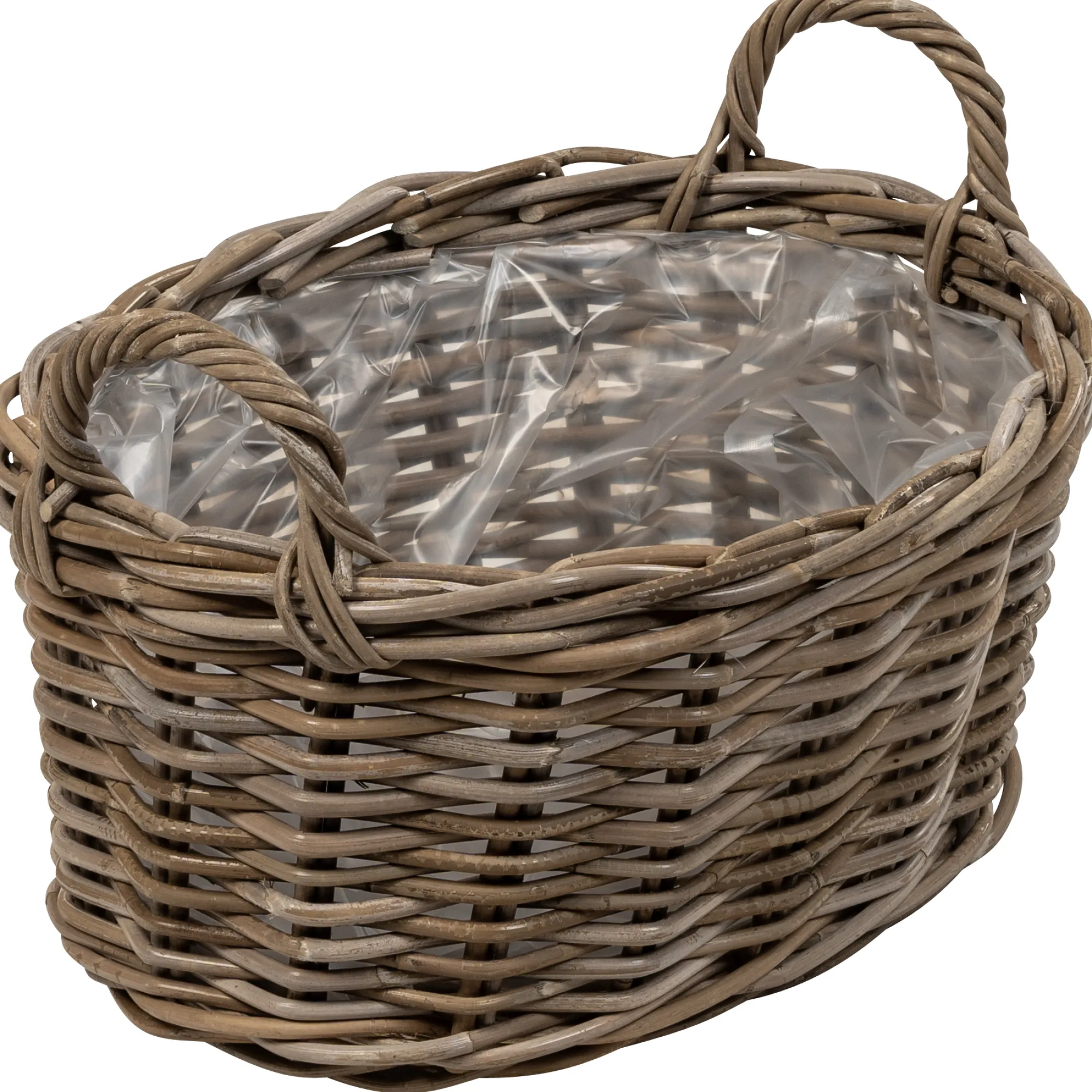Homeville Kurv oval med håndtag 46x33x22cm