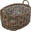 Homeville Kurv oval med håndtag 53x40x25cm