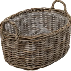 Homeville Kurv oval med håndtag 53x40x25cm
