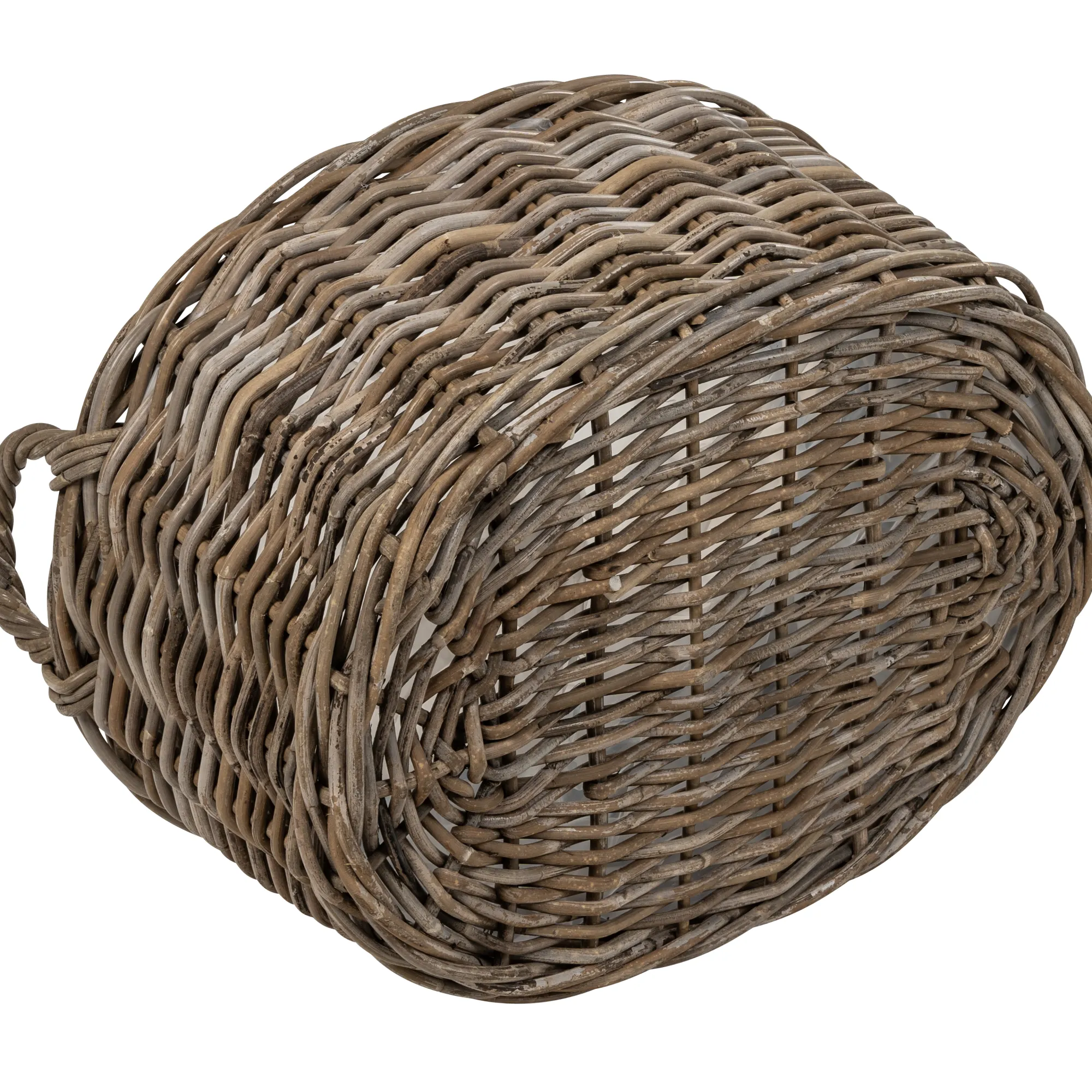 Homeville Kurv oval med håndtag 60x47x28cm