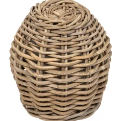 Homeville Kurv rund kubu rattan ø20x20cm