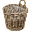 Homeville Kurv rund med håndtag ø38x45cm