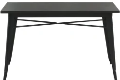 Homeville LaCroix 120x60x75cm sort/sort