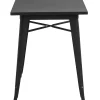 Homeville LaCroix 60x60x75cm sort/sort