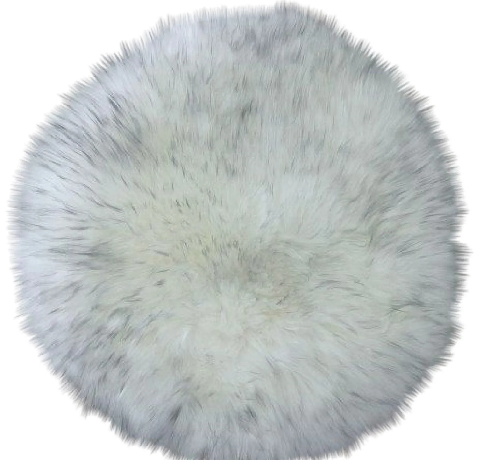 Moreland Lammeskindshynde hvid/sort ø34cm