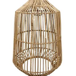 Homeville Lampeskærm natur kubu rattan ø38cm