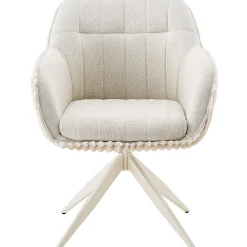Homeville Laura med drejefunktion imiteret pels beige