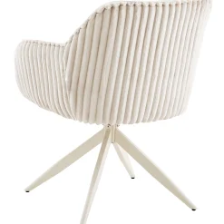 Homeville Laura med drejefunktion imiteret pels beige