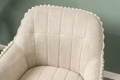 Homeville Laura med drejefunktion imiteret pels beige