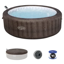 Bestway Lay-Z Spa Bali AirJet brun