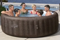 Bestway Lay-Z Spa Bali AirJet brun
