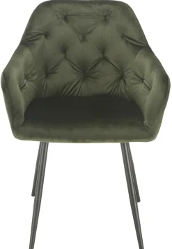 Homeville Lea velour mosgrøn