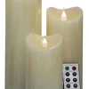 Moreland LED vokslyssæt ivory