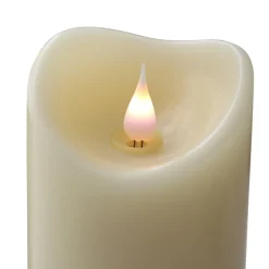 Moreland LED vokslyssæt ivory