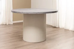 Homeville Leon hvid/grå ø120x75cm