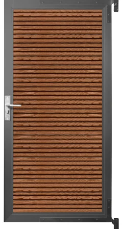 Workmann Låge komposithegn 180cm brun