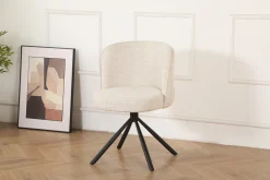Homeville Linda med drejefunktion stof beige