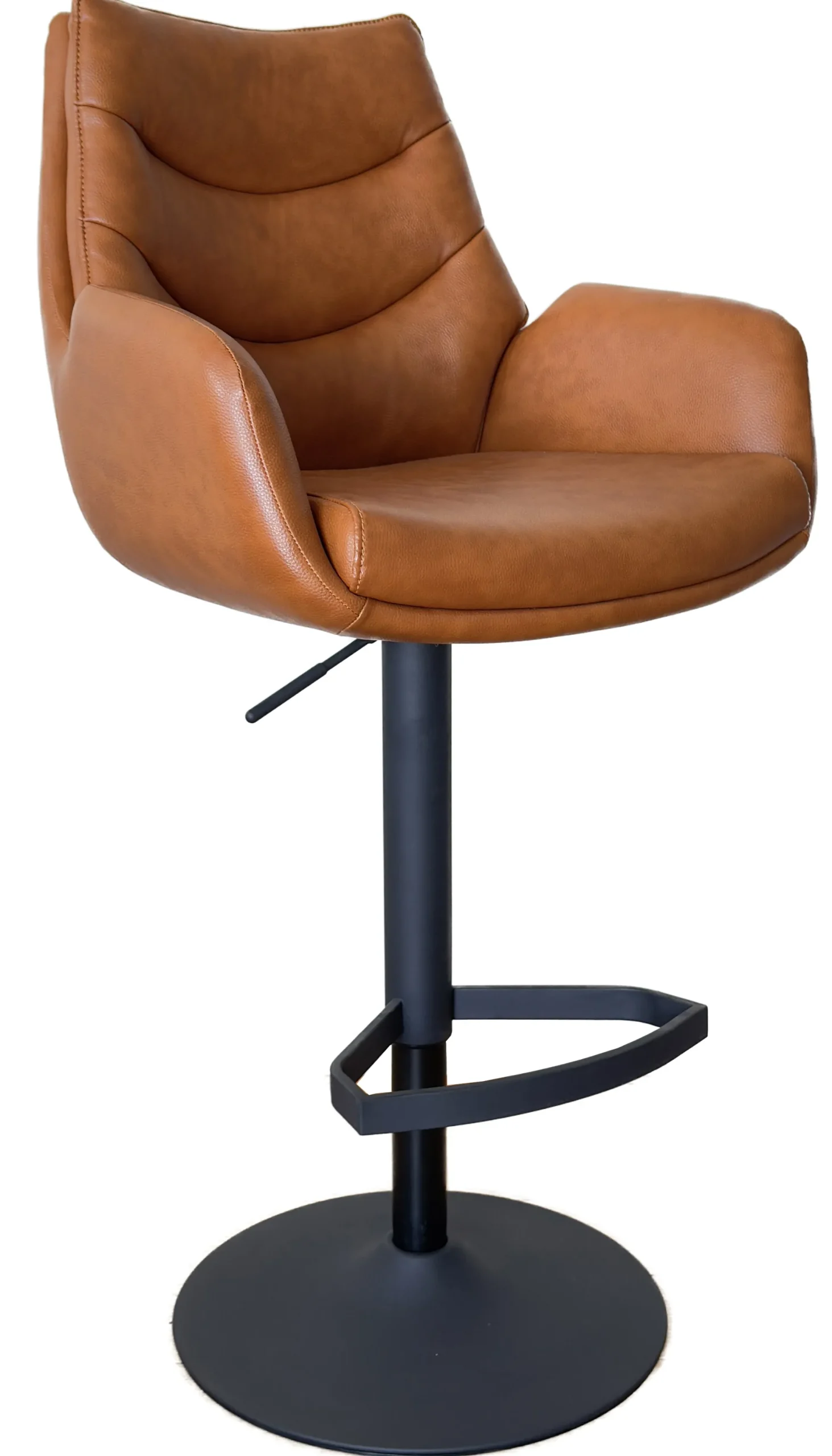 Homeville Lisa kunstlæder cognac/sort