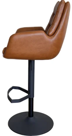 Homeville Lisa kunstlæder cognac/sort
