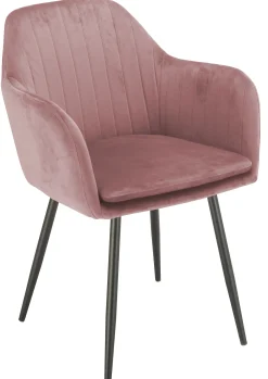 Homeville Liva velour rosa