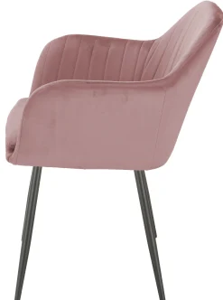 Homeville Liva velour rosa