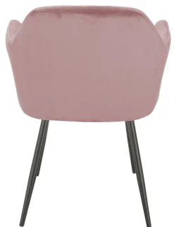 Homeville Liva velour rosa