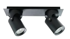 Homeville Loftspot 2 lyskilder sort