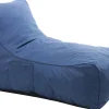 Homeville Lounge sækkestol stof denim
