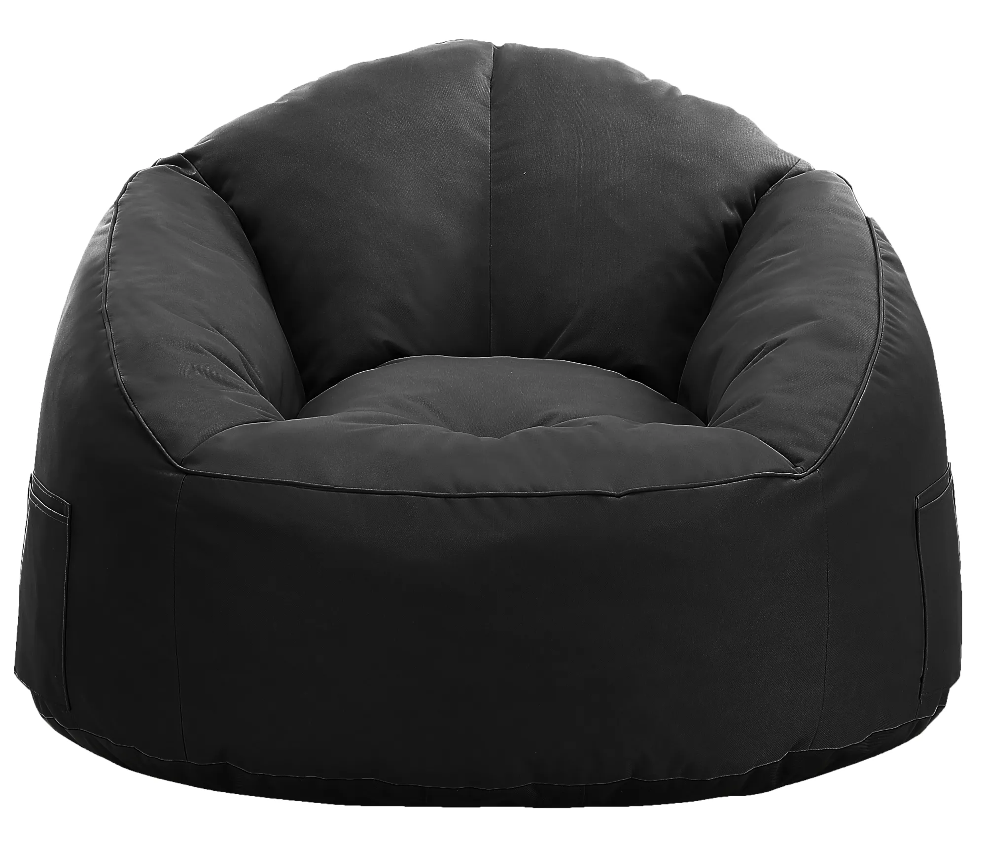 Homeville Lounge sækkestol stof sort