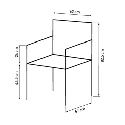 Homeville Lucas stof beige/natur