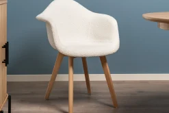 Homeville Lucas teddy hvid/natur