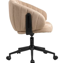 Homeville Luca vaffelvævet beige/sort