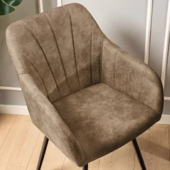 Homeville Lucy med drejefunktion suede beige