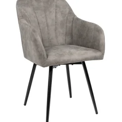 Homeville Lucy med drejefunktion suede grå